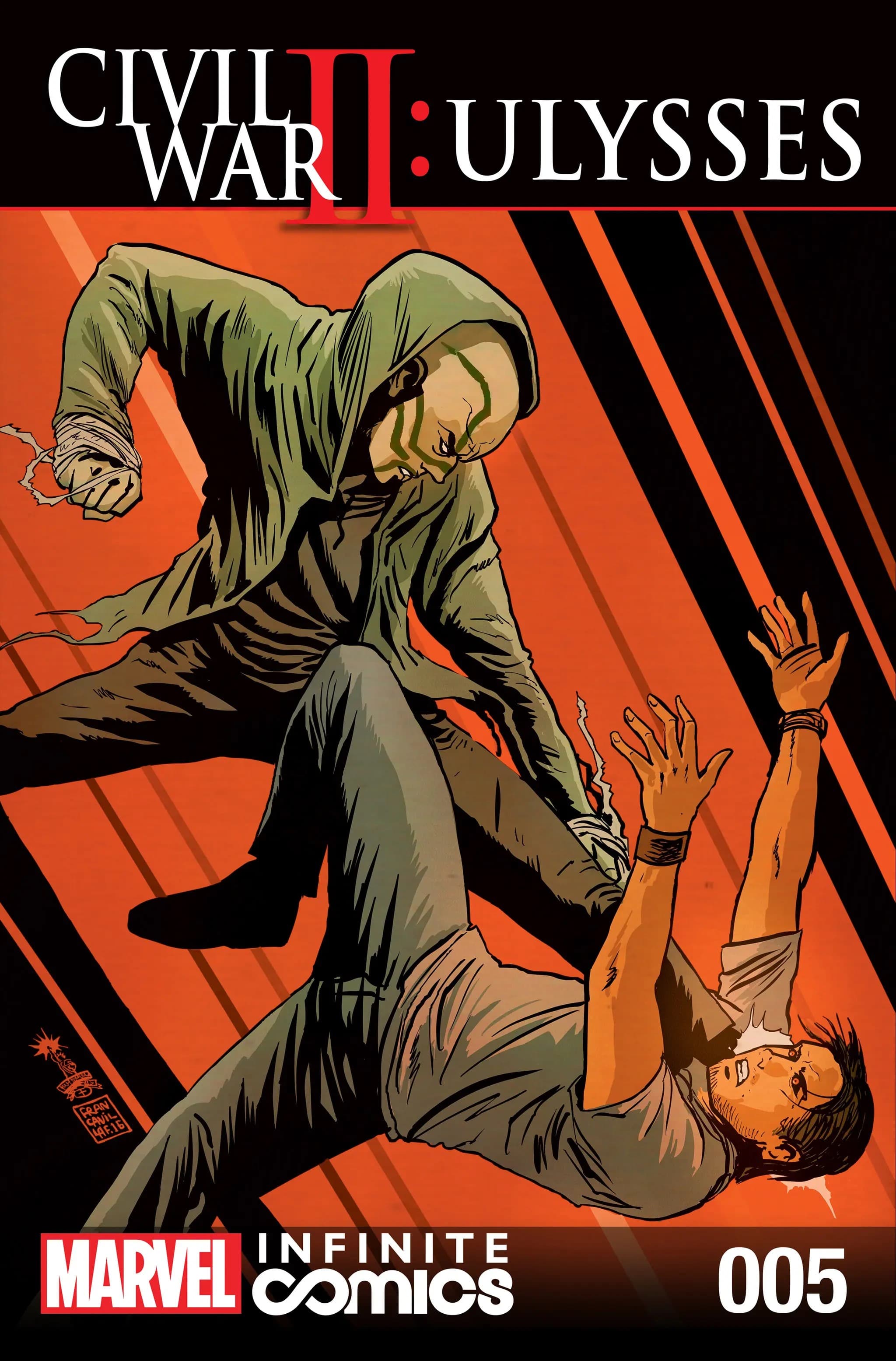 Civil War II: Ulysses Infinite Comic #5 cover