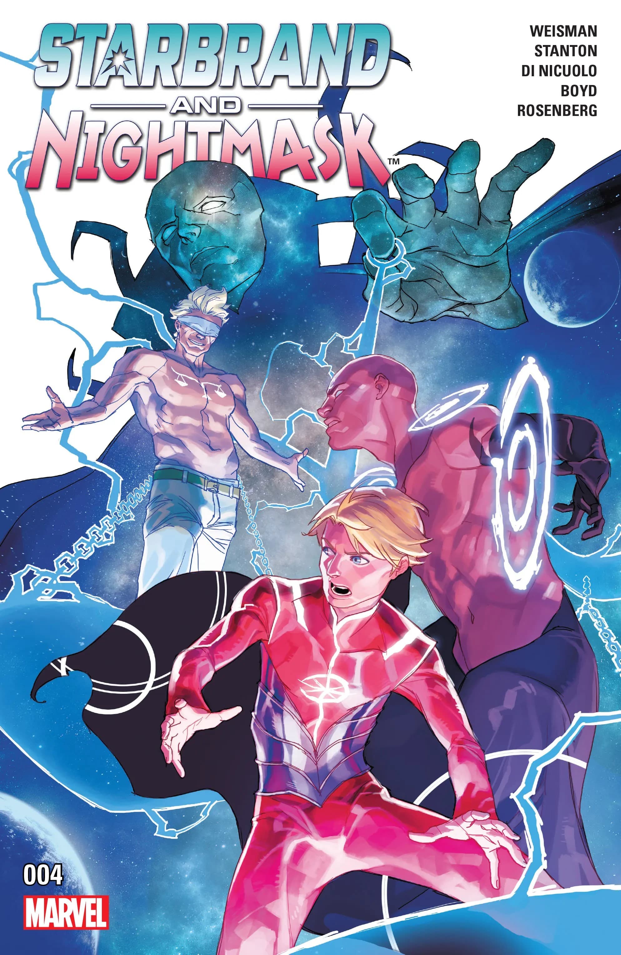 Starbrand and Nightmask #4 cover