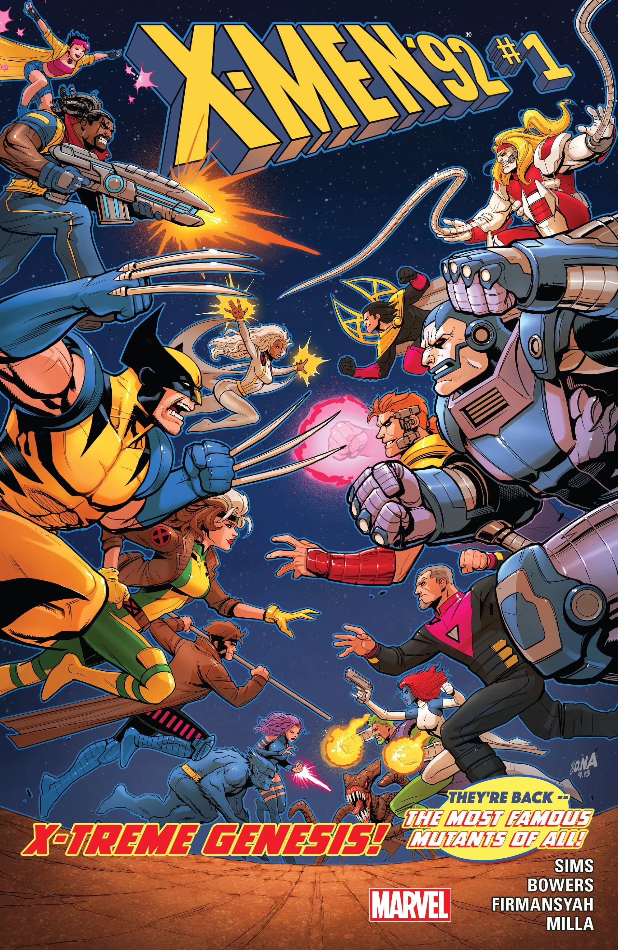 X-Men '92 #1 cover