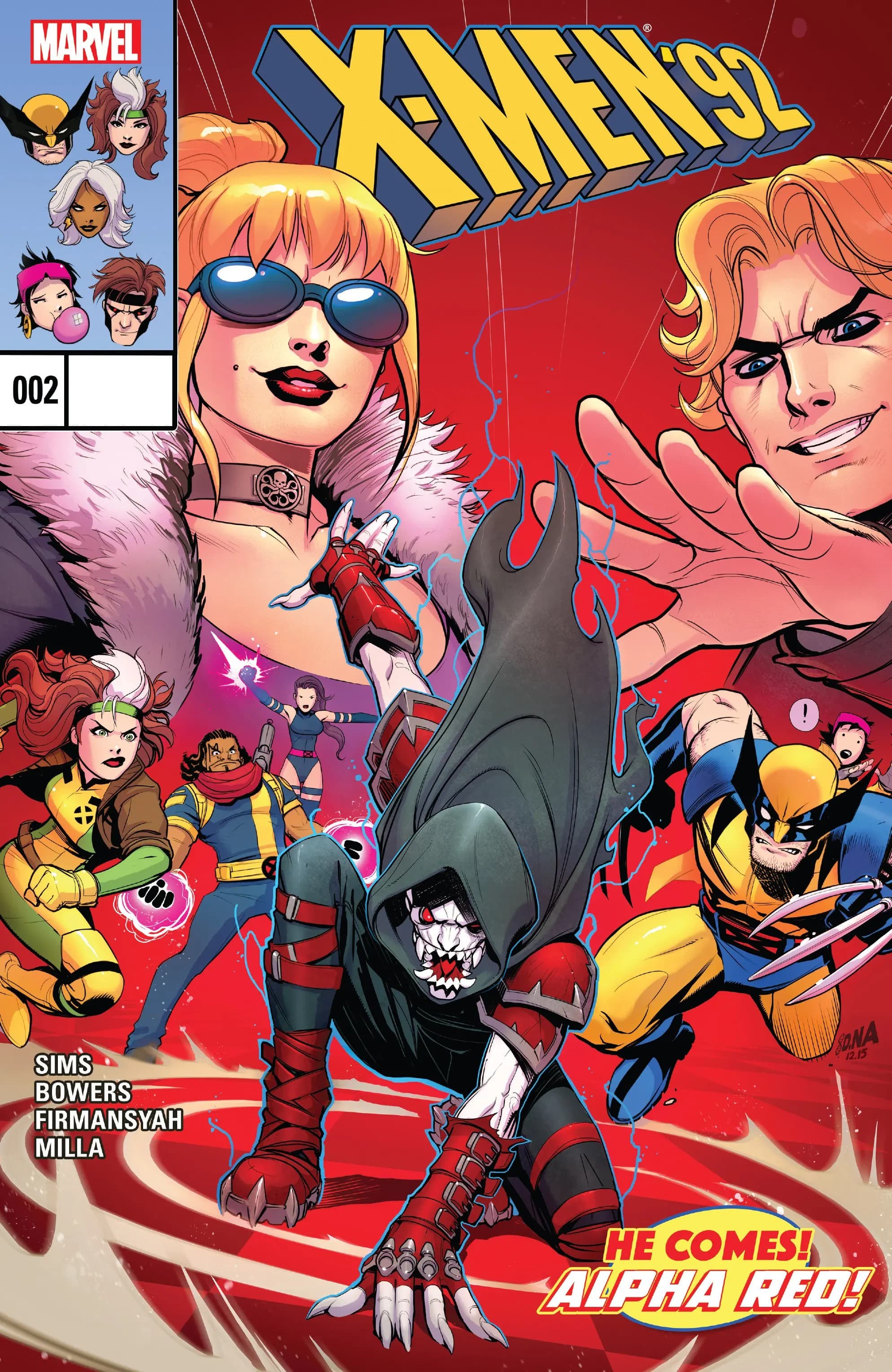 X-Men '92 #2 cover