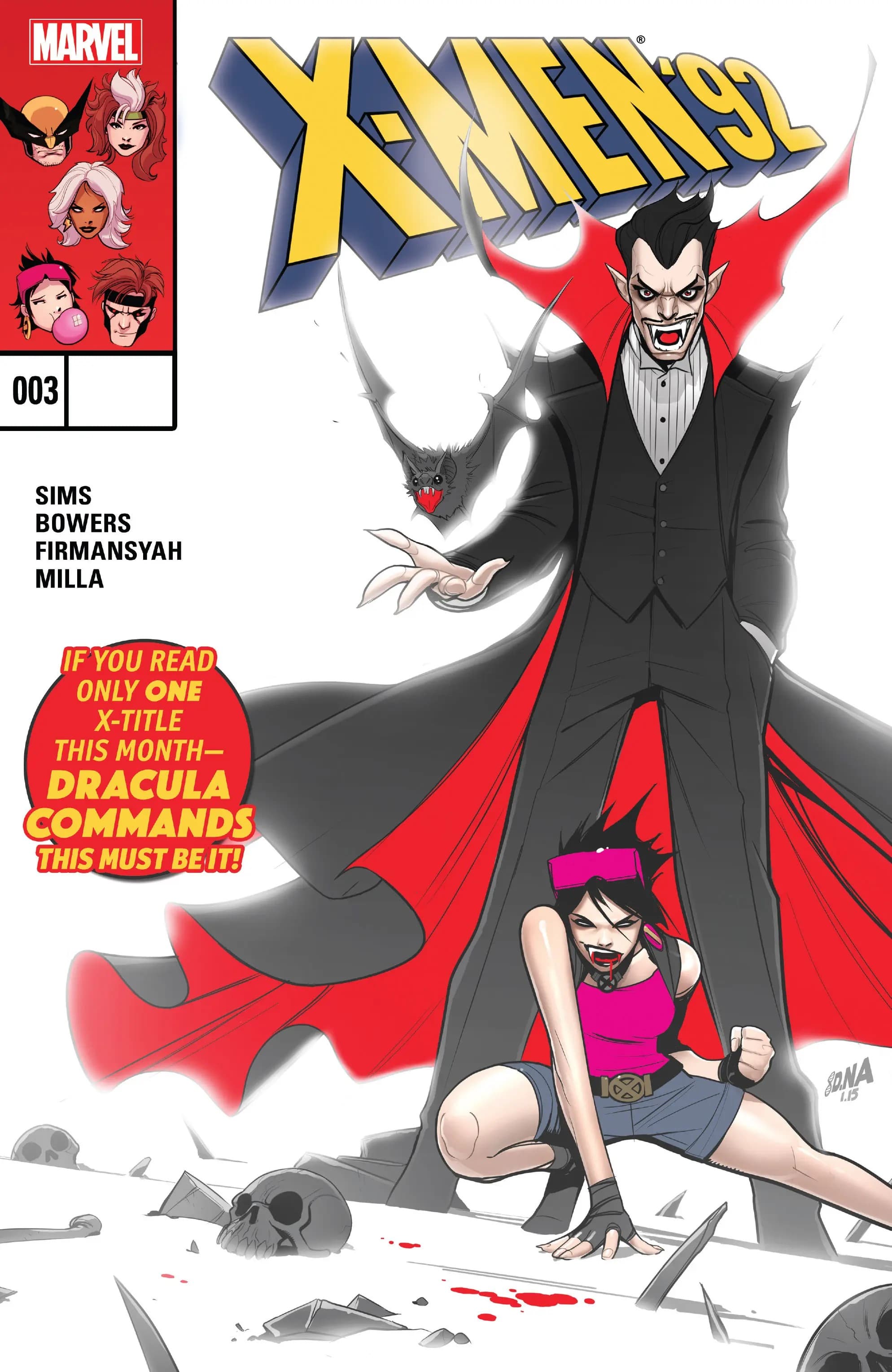 X-Men '92 #3 cover