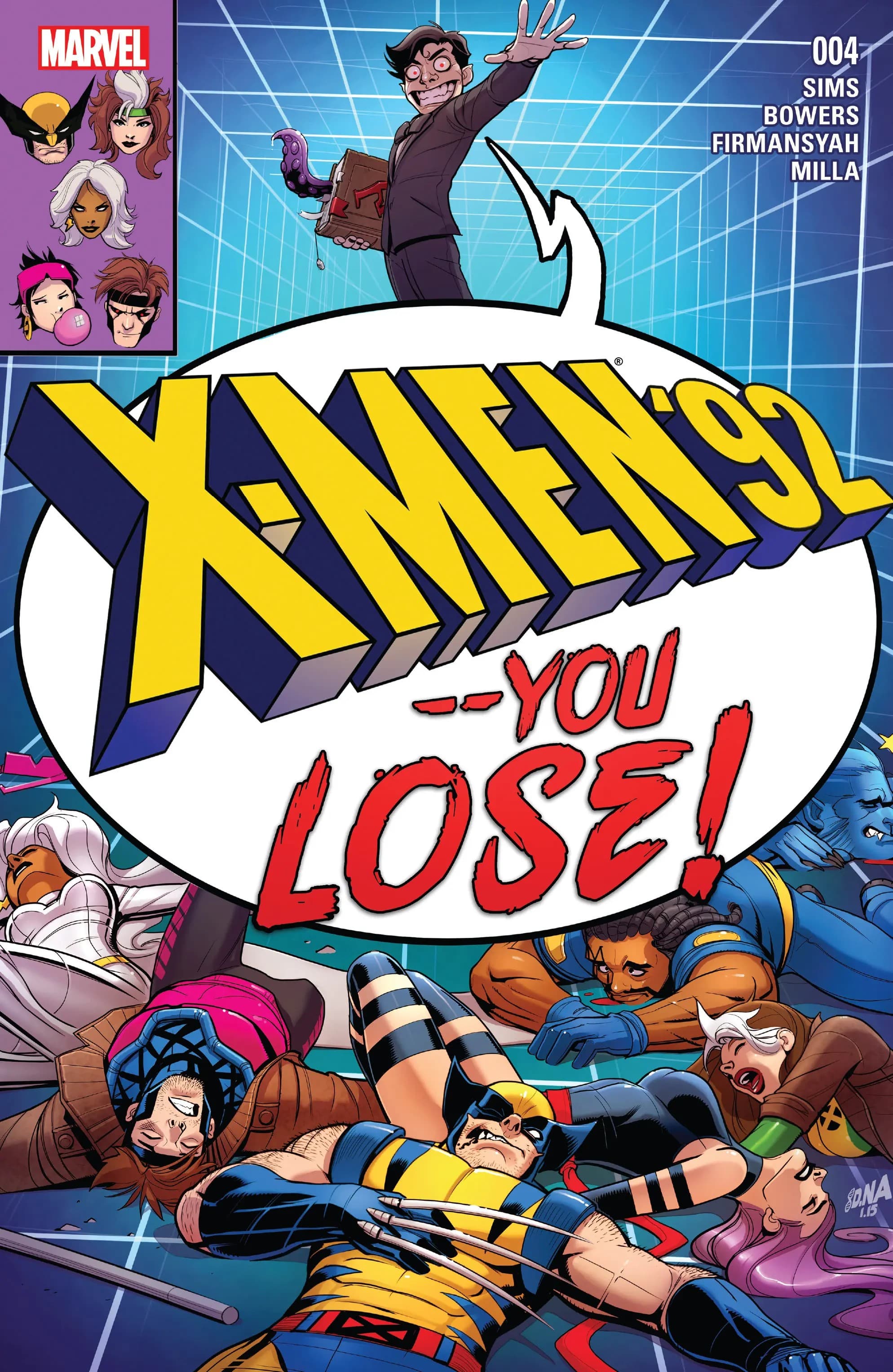 X-Men '92 #4 cover