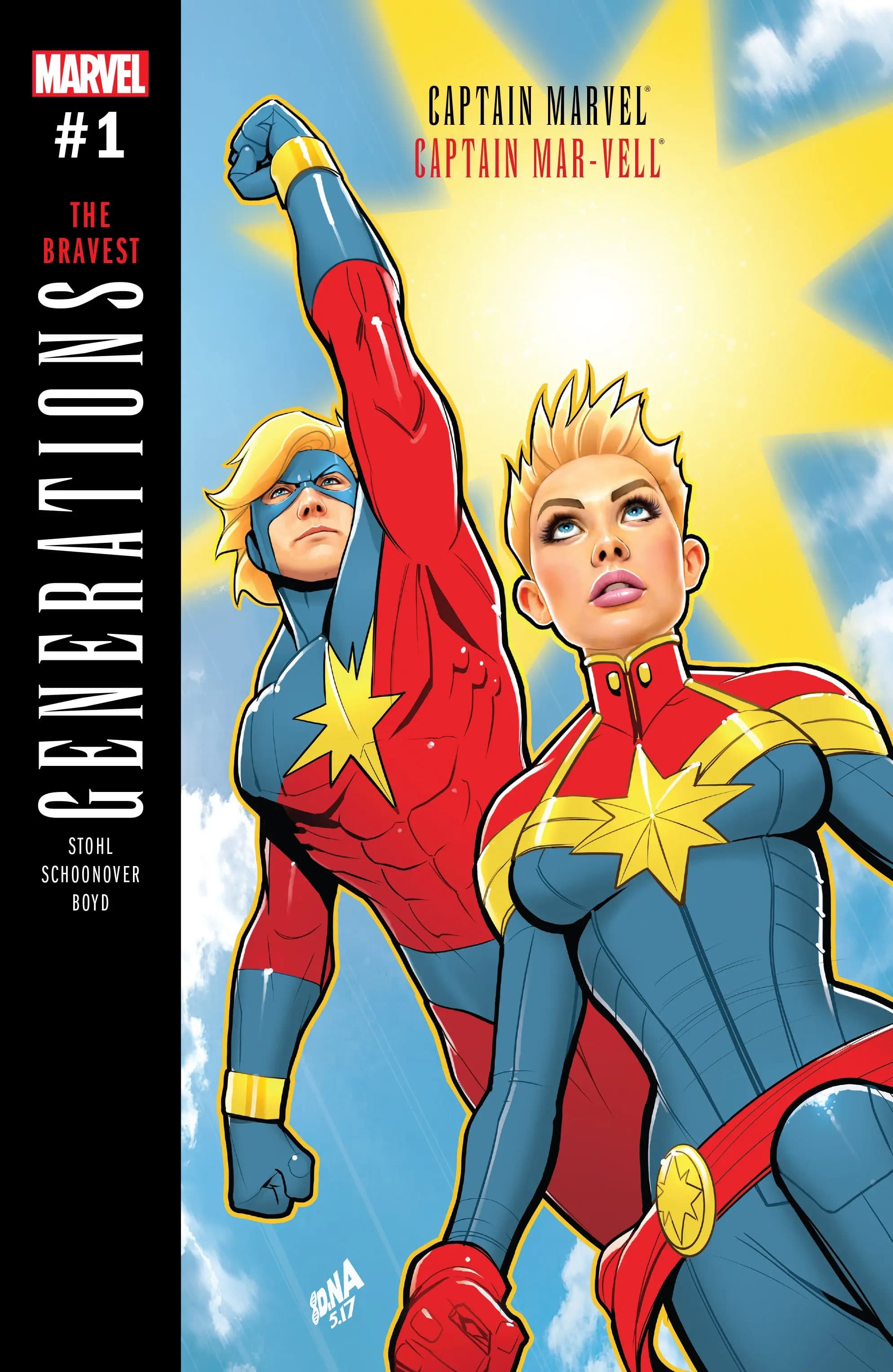 Generations: Captain Marvel & Captain Mar-vell #1 cover