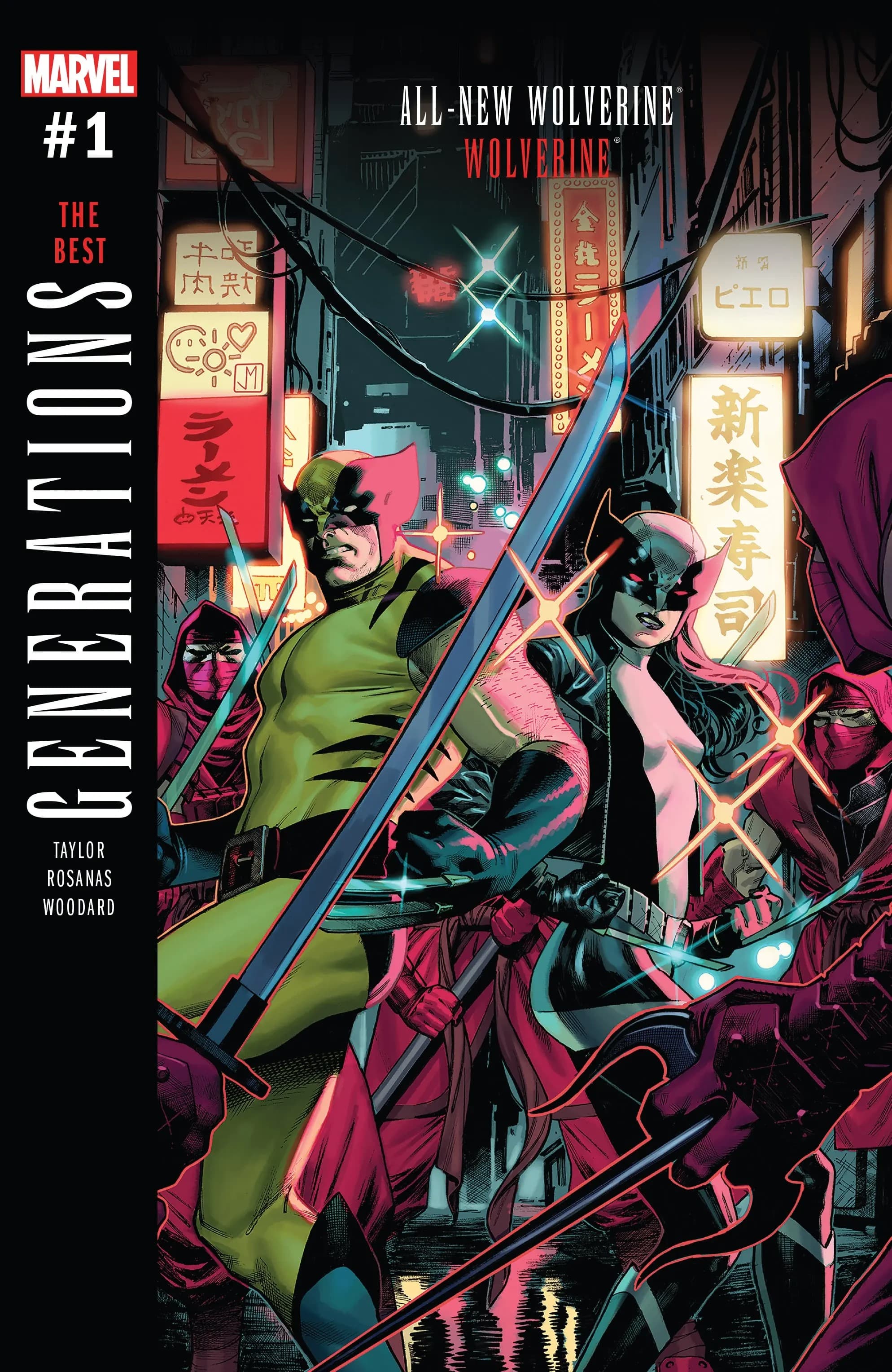 Generations: Wolverine & All-New Wolverine #1 cover