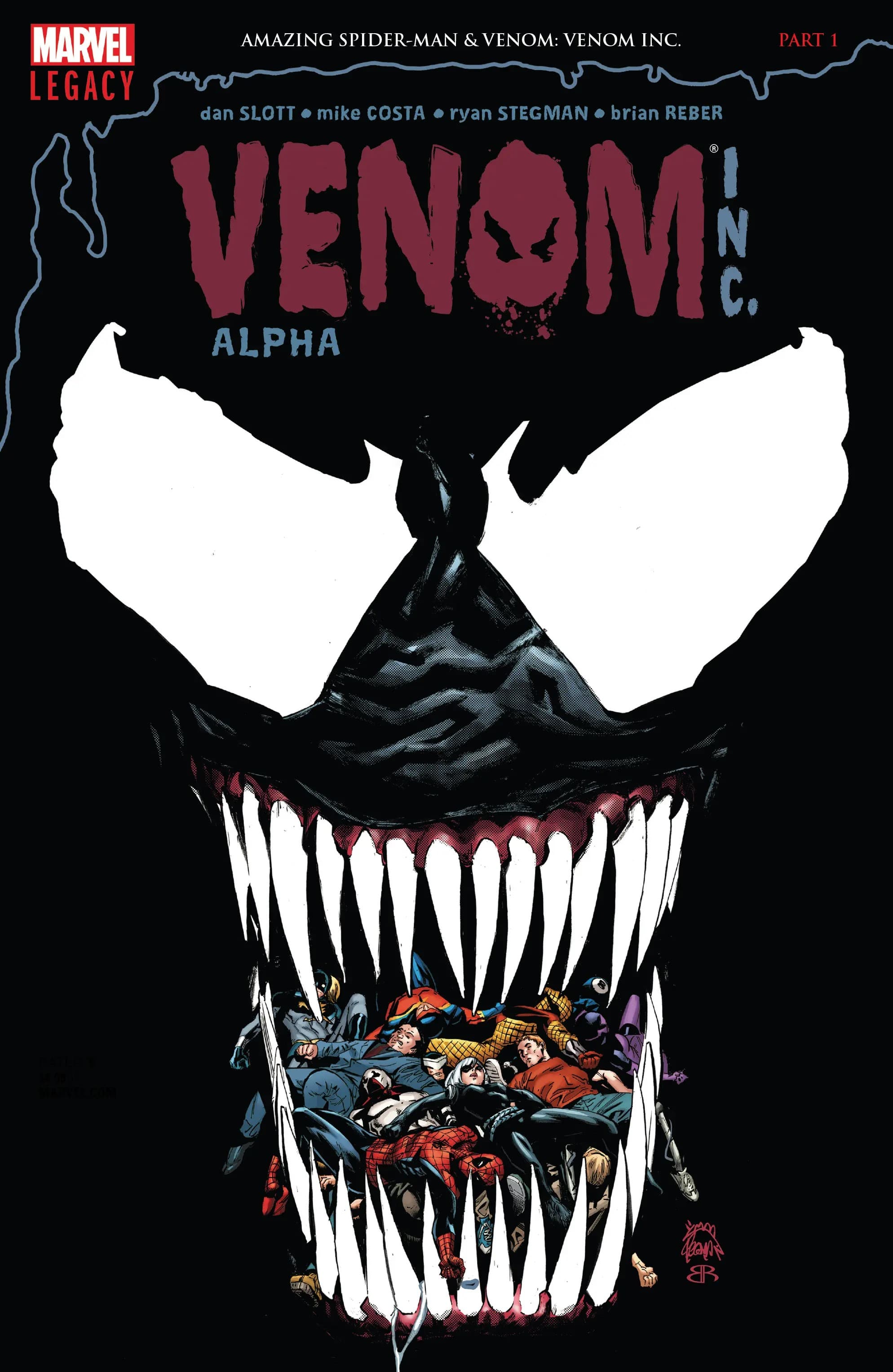 Amazing Spider-Man: Venom Inc. Alpha #1 cover