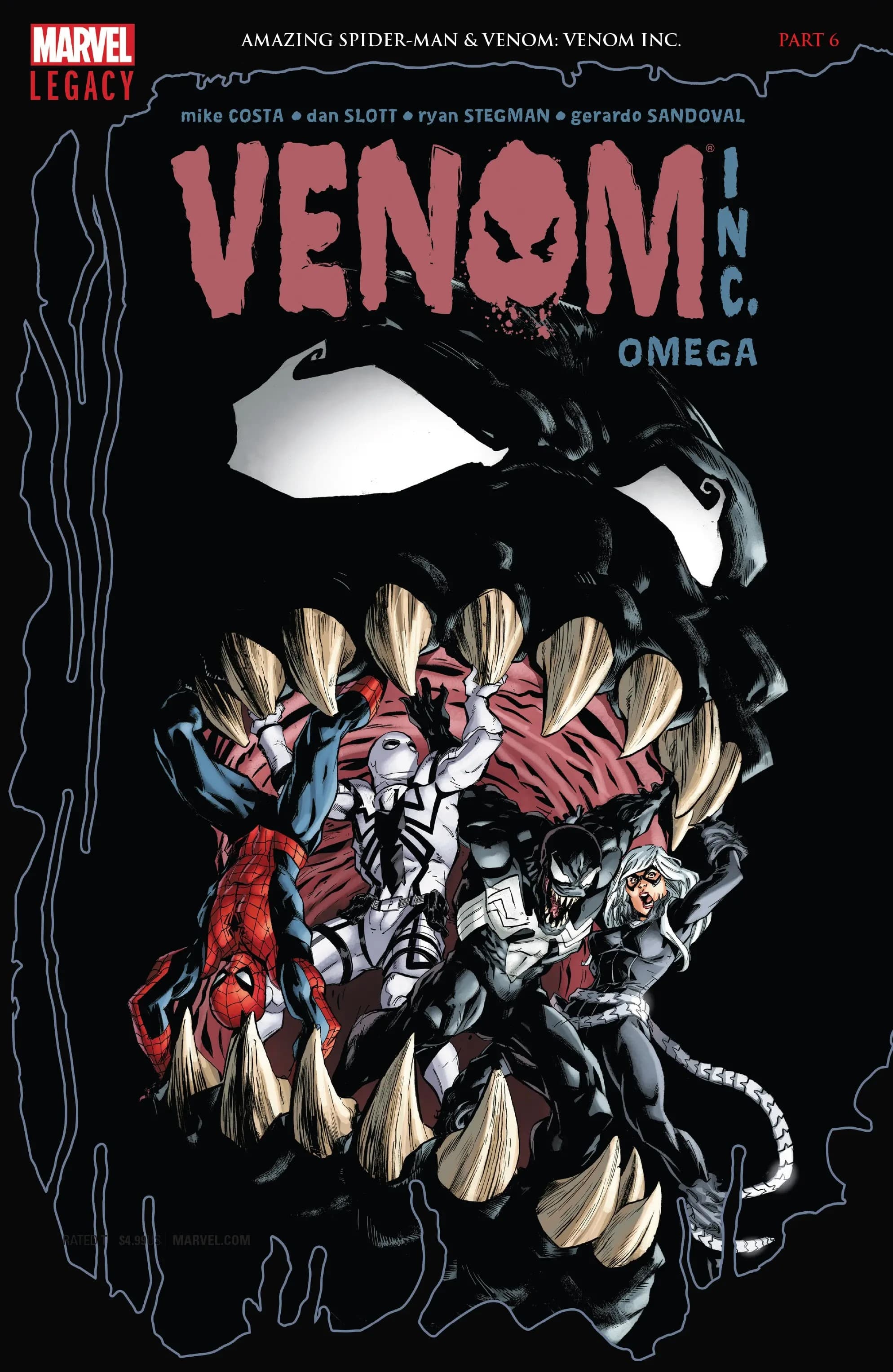 Amazing Spider-Man: Venom Inc. Omega #1 cover