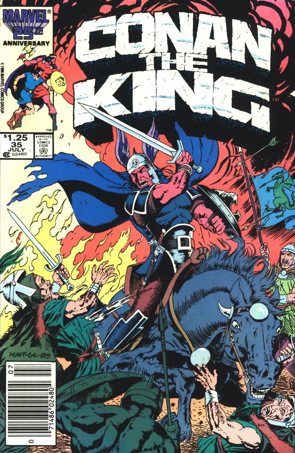 Conan the King #35 cover