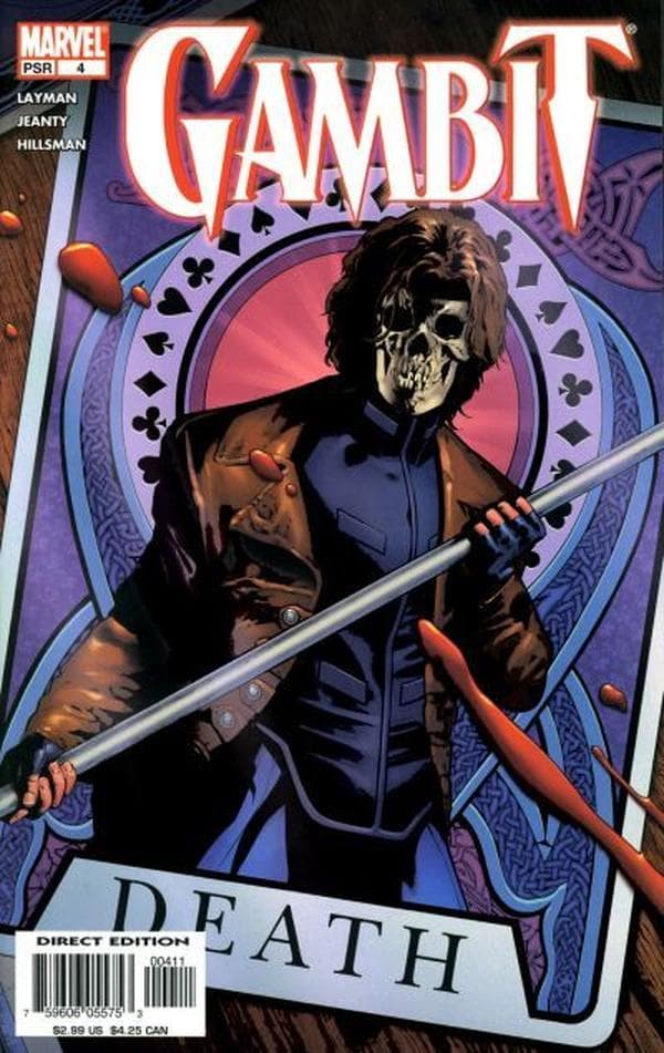 Gambit #4 cover