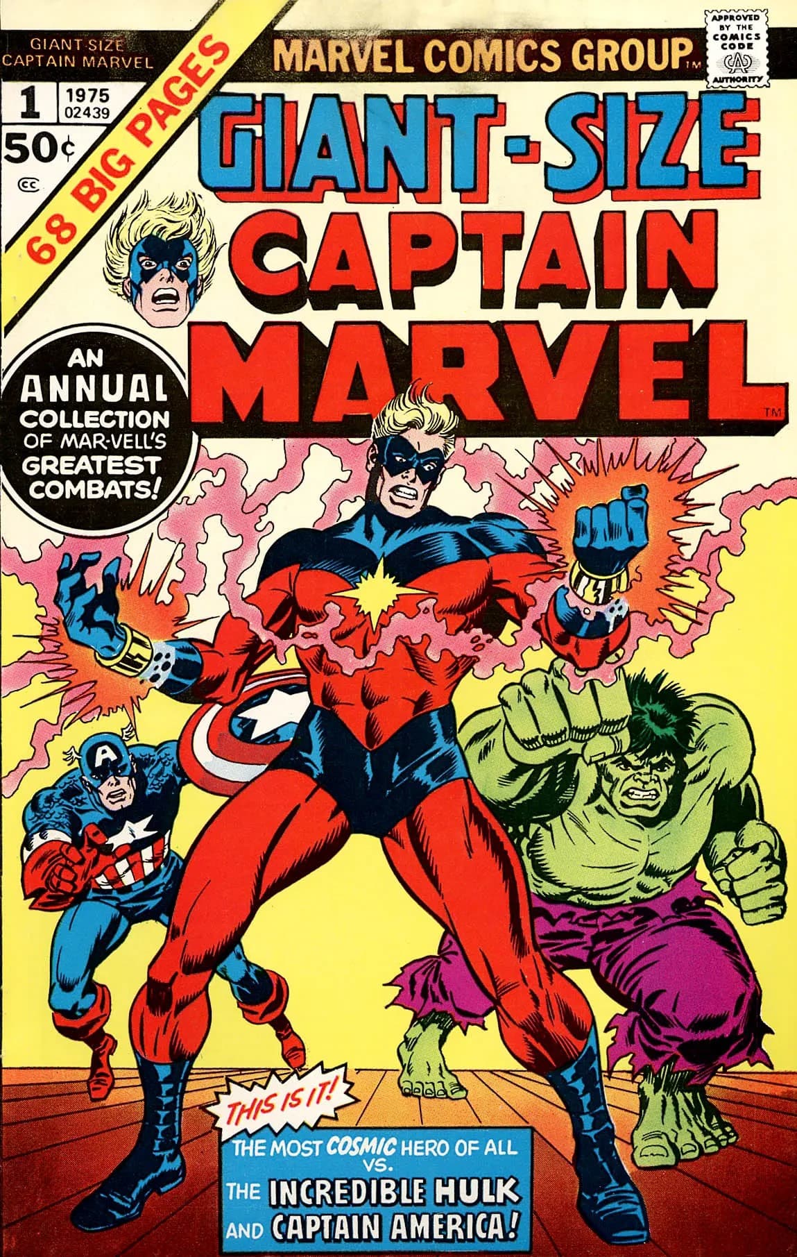 Giant-Size Captain Marvel #1 cover
