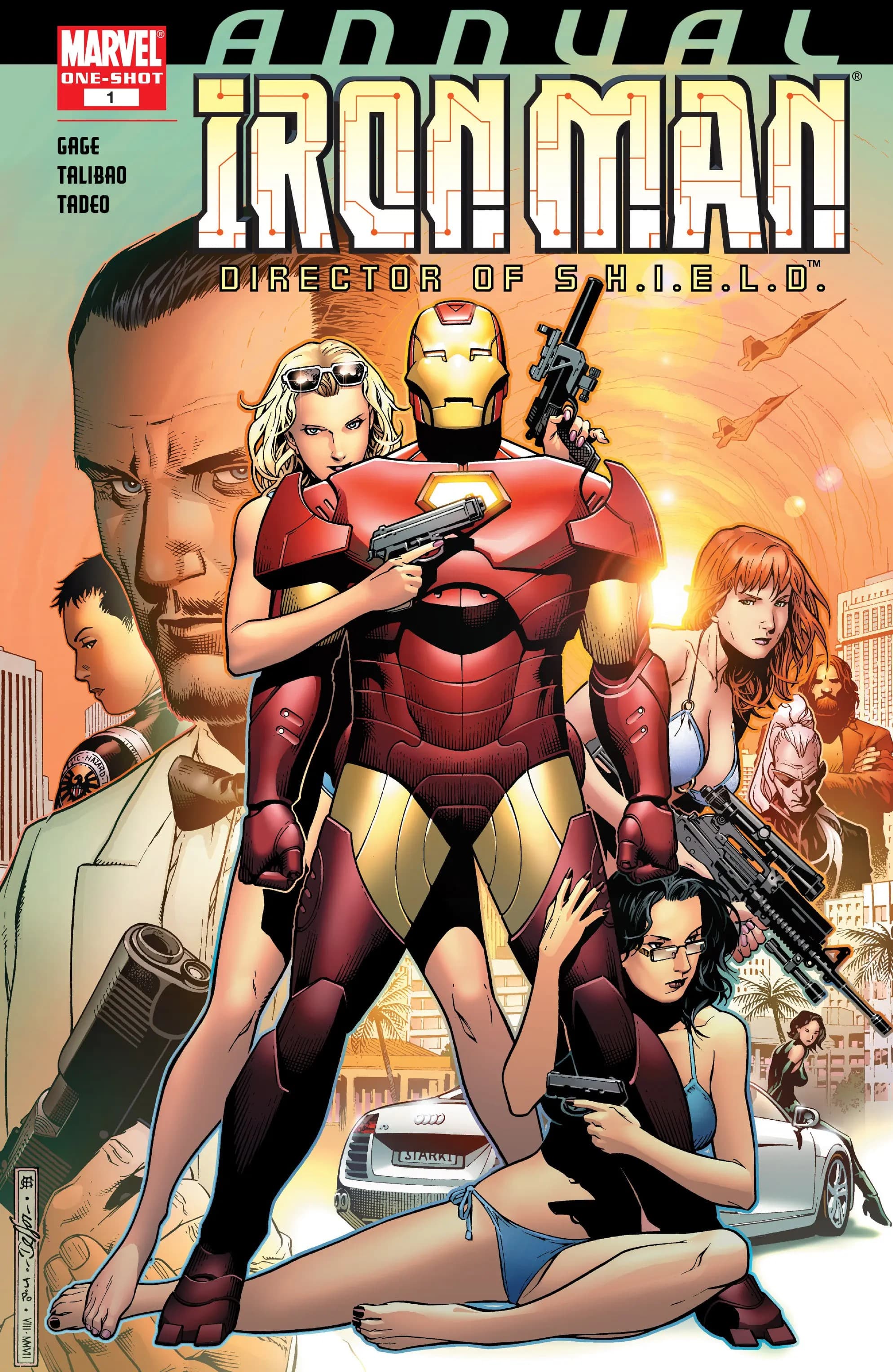 Iron Man: Director of S.H.I.E.L.D. Annual #1 cover