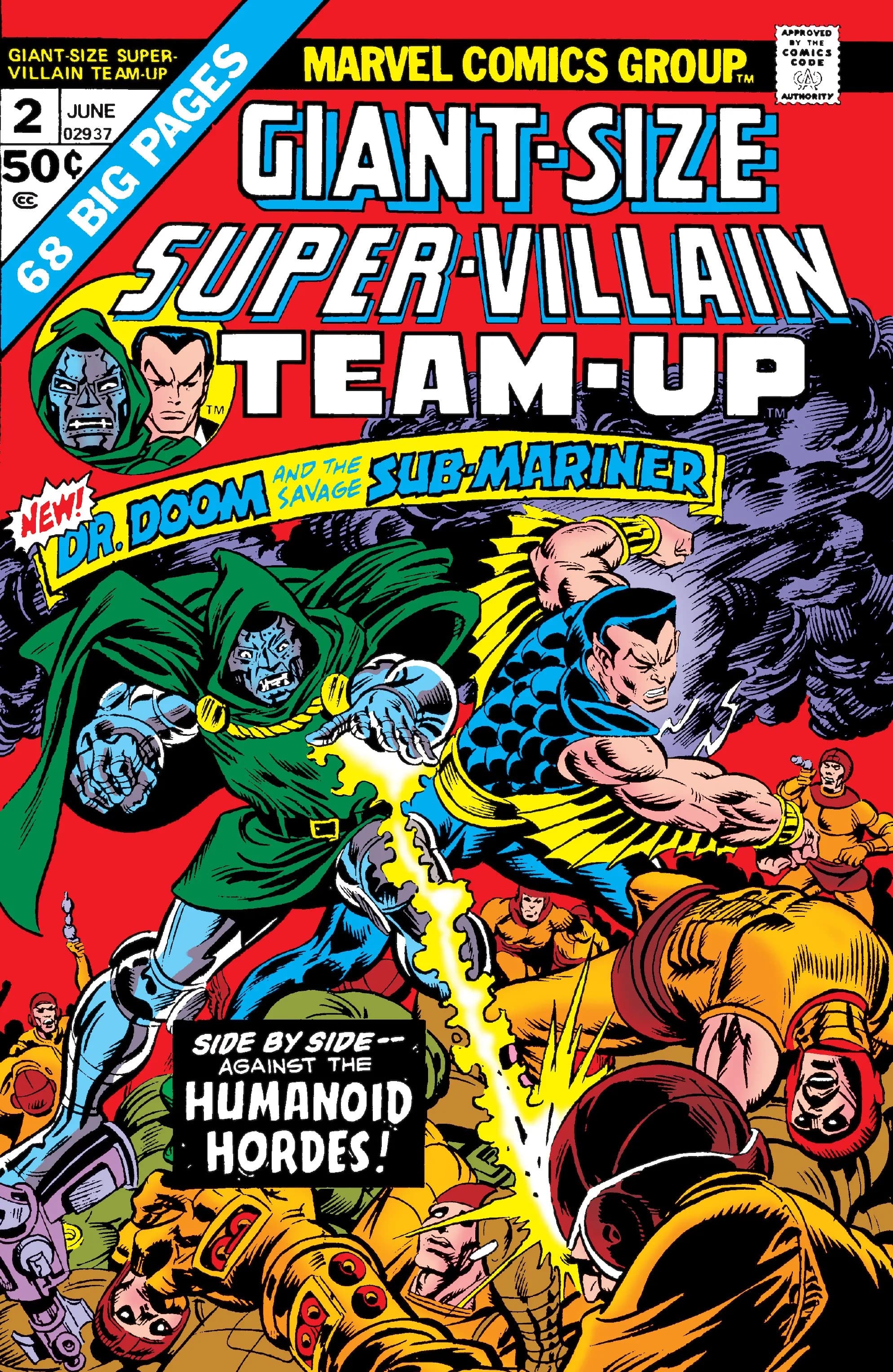 Giant-Size Super-Villain Team-Up #2 cover