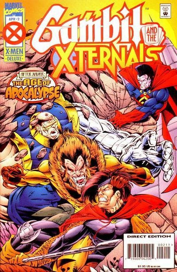 Gambit & The X-Ternals #2 cover