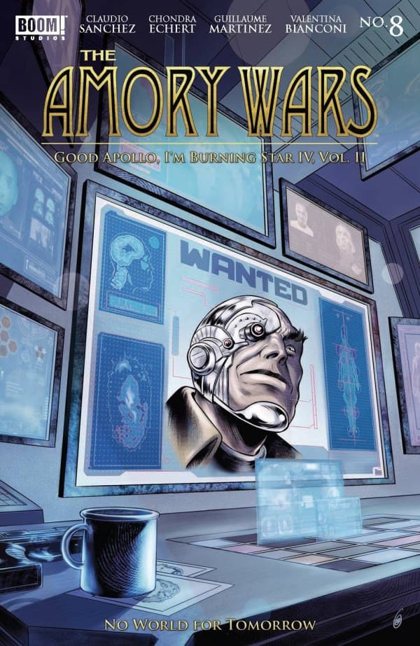The Amory Wars: Good Apollo, I'm Burning Star IV, Volume II - No World for Tomorrow #8 cover