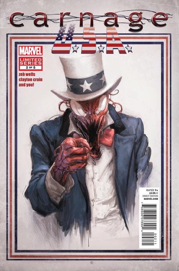 Carnage U.S.A. #2 cover
