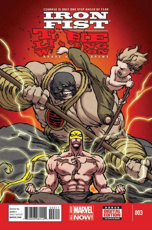 Iron Fist: The Living Weapon #3 cover