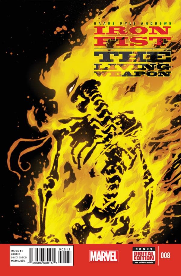 Iron Fist: The Living Weapon #8 cover