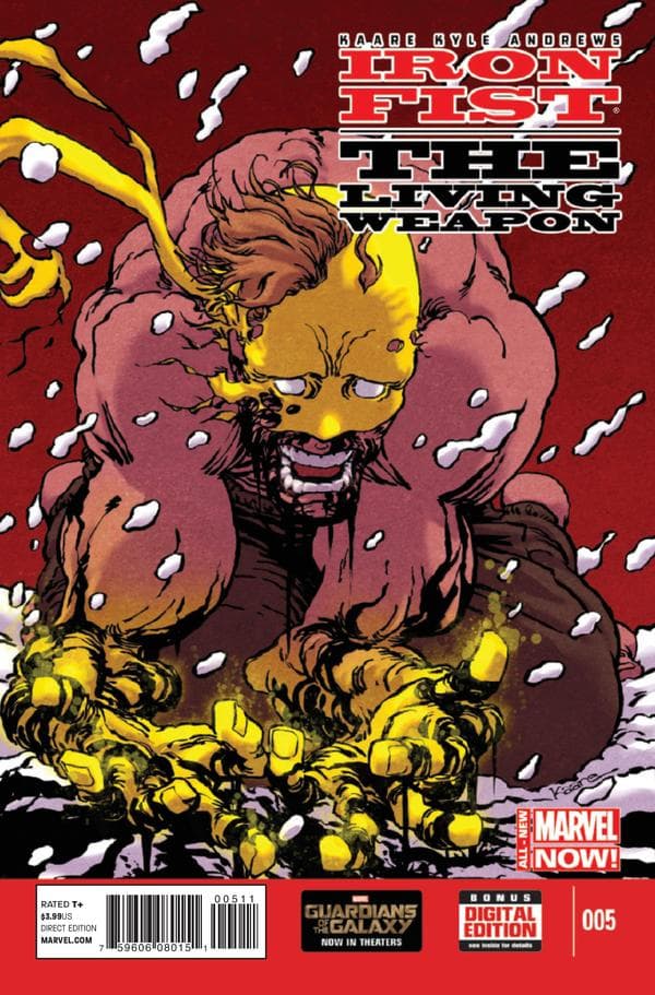 Iron Fist: The Living Weapon #5 cover