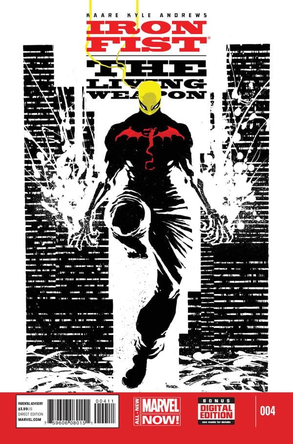 Iron Fist: The Living Weapon #4 cover