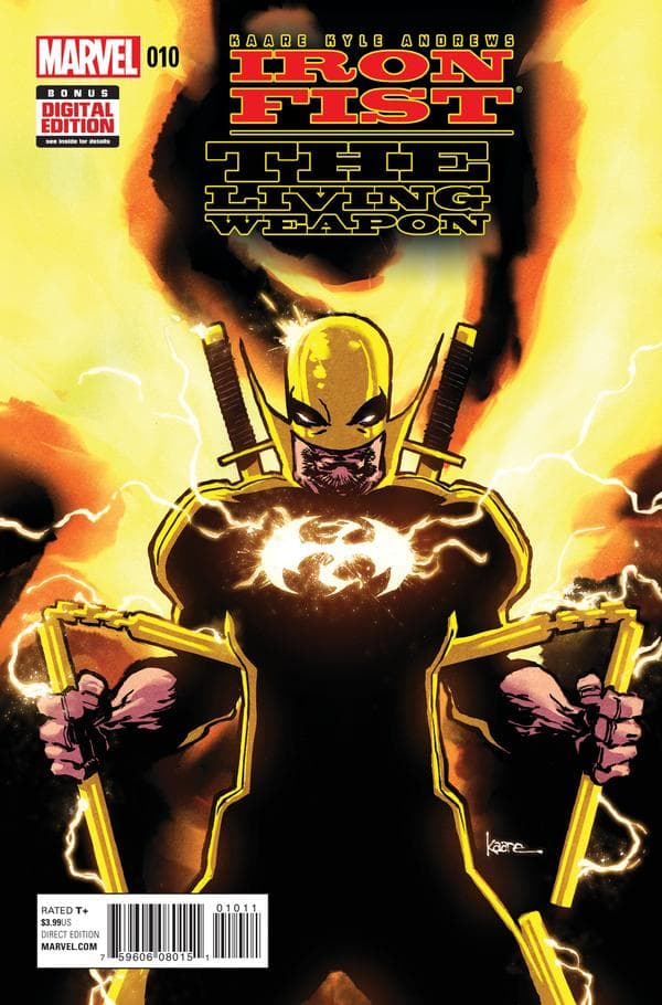 Iron Fist: The Living Weapon #10 cover