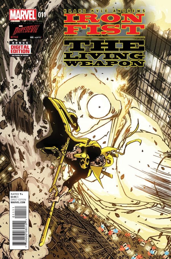 Iron Fist: The Living Weapon #11 cover