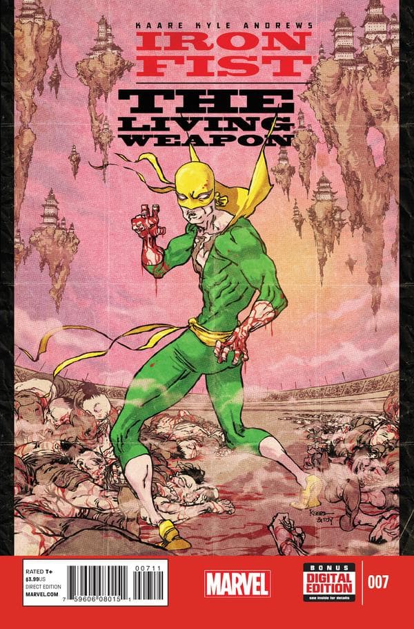 Iron Fist: The Living Weapon #7 cover