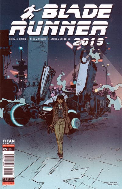 Blade Runner 2019 #5 cover