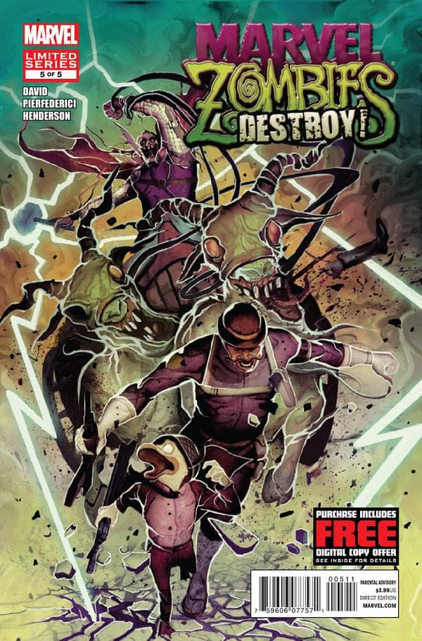Marvel Zombies Destroy #5 cover