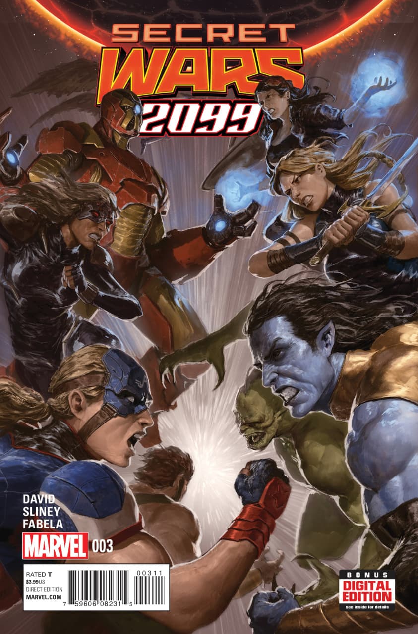 Secret Wars 2099 #3 cover