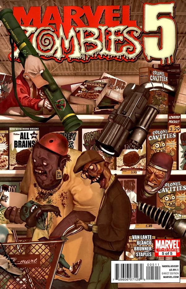 Marvel Zombies 5 #5 cover