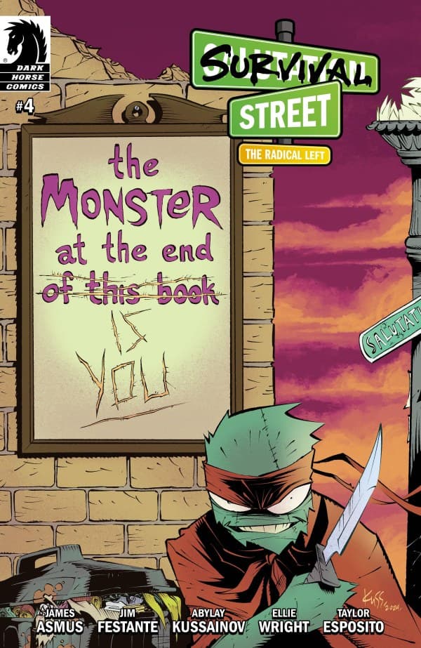 Survival Street: The Radical Left #4 cover