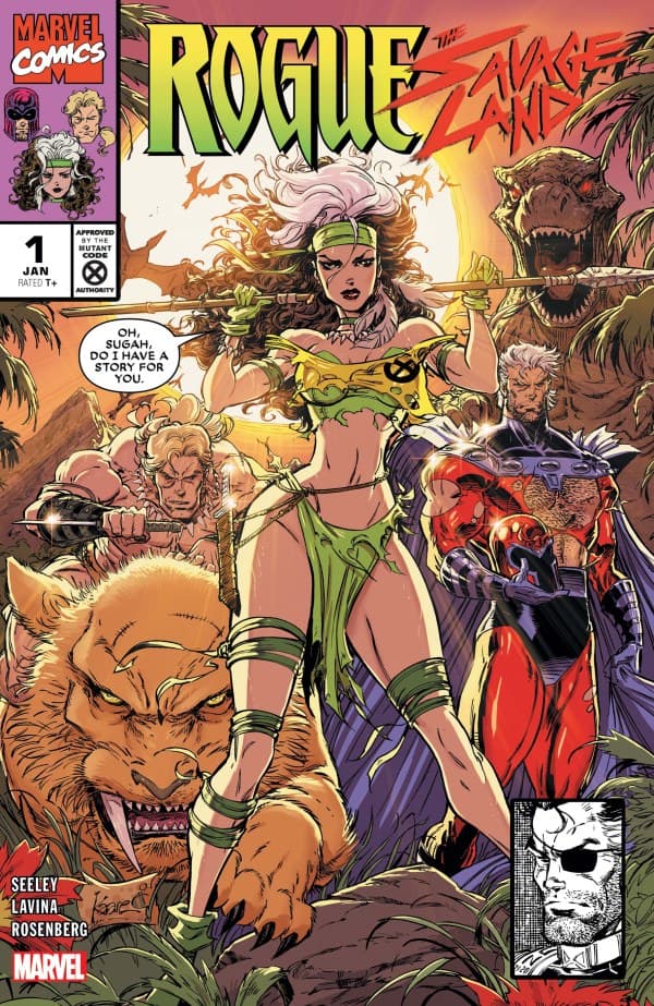 Rogue: The Savage Land #1 cover