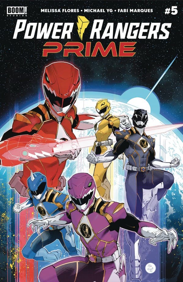 Power Rangers Prime #5 cover