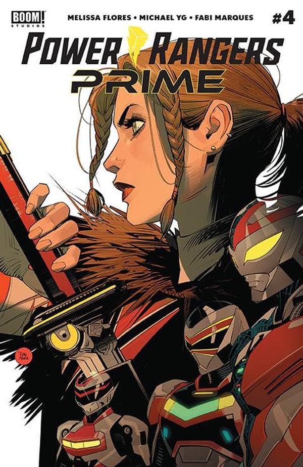 Power Rangers Prime #4 cover