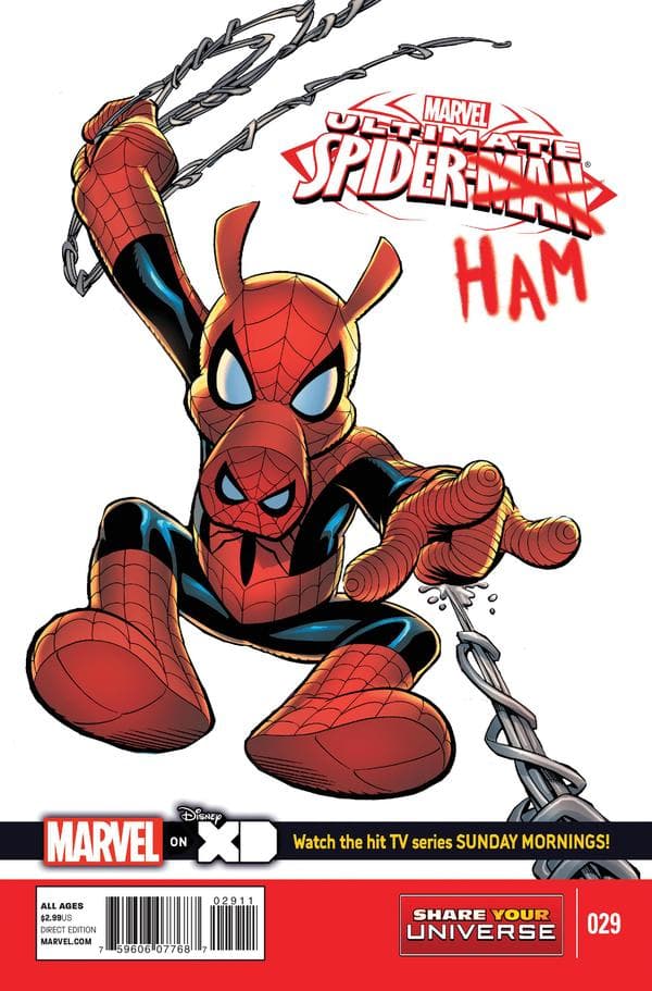 Marvel Universe Ultimate Spider-Man #29 cover