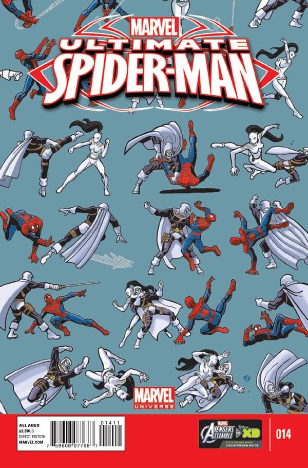 Marvel Universe Ultimate Spider-Man #14 cover
