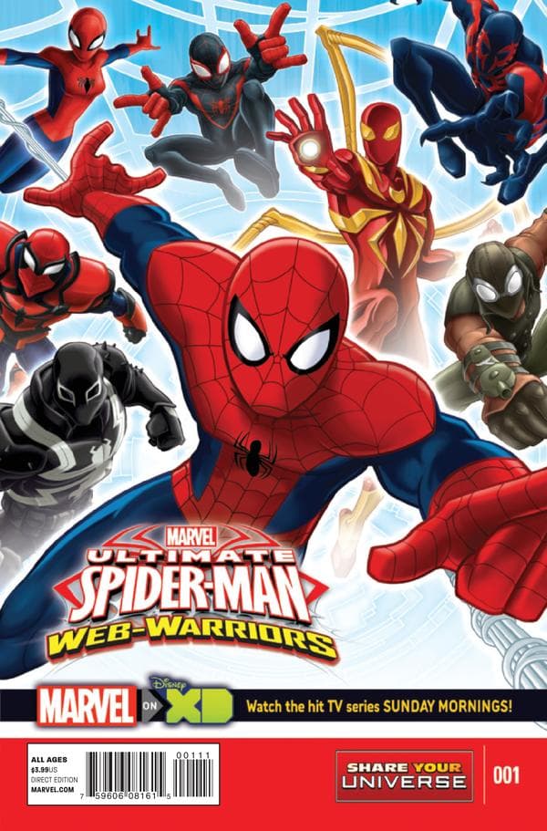 Marvel Universe Ultimate Spider-Man: Web Warriors #1 cover