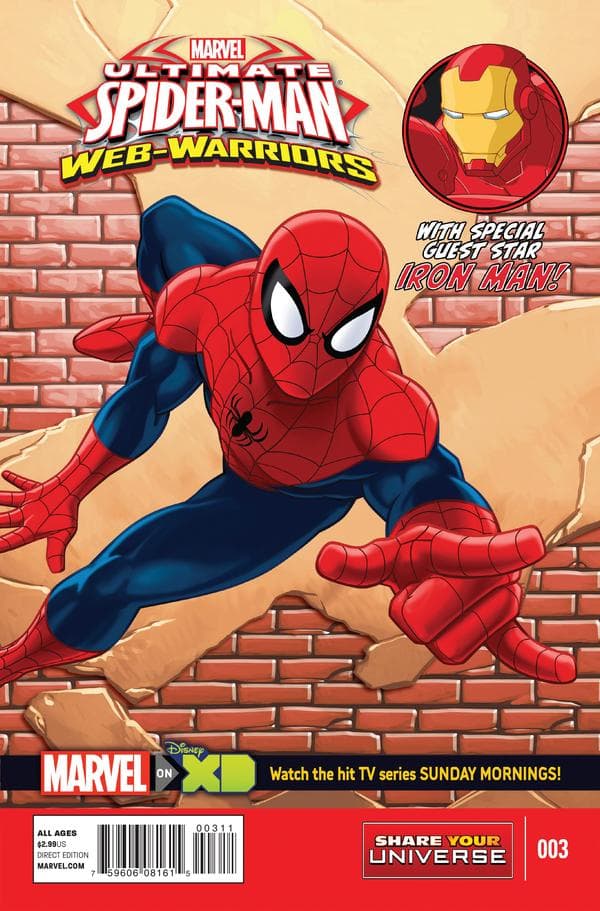 Marvel Universe Ultimate Spider-Man: Web Warriors #3 cover