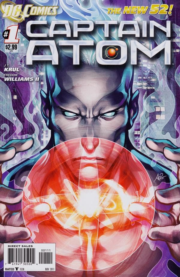 Captain Atom #1 cover