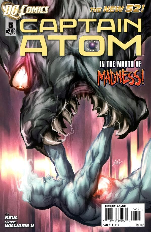 Captain Atom #5 cover