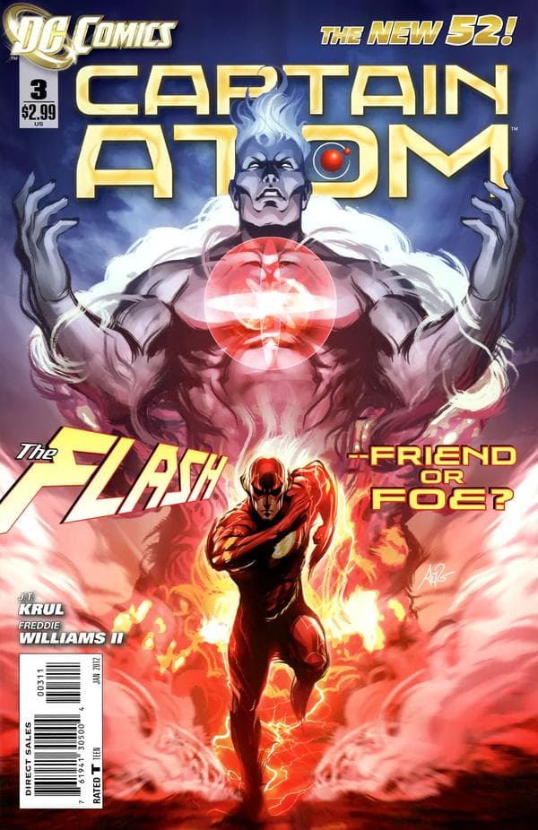 Captain Atom #3 cover