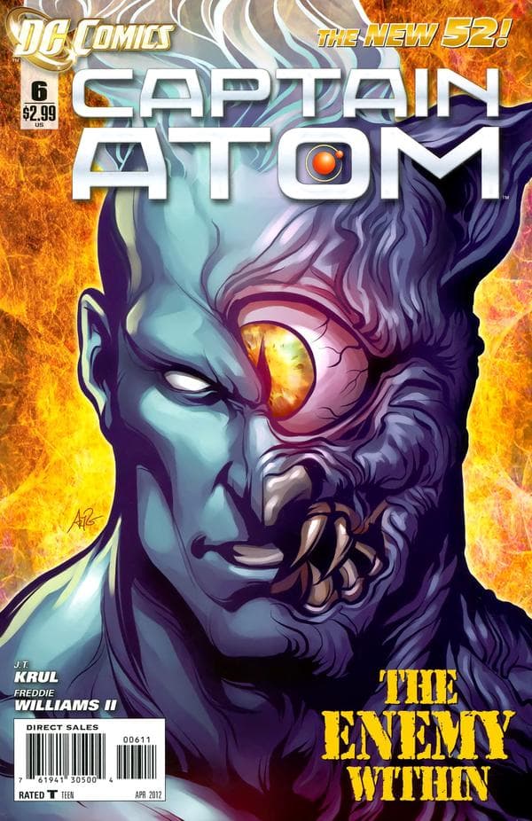 Captain Atom #6 cover