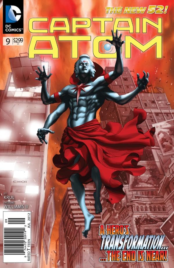 Captain Atom #9 cover