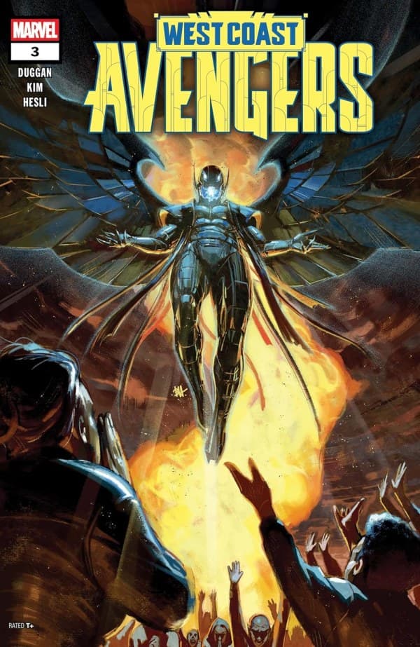 West Coast Avengers #3 cover