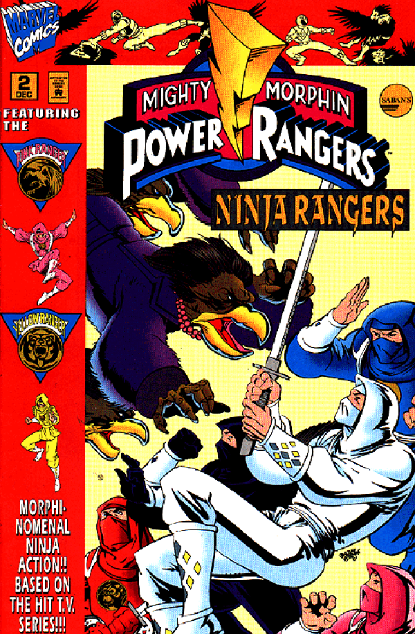 Saban's Mighty Morphin Power Rangers: Ninja Rangers/VR Troopers #2 cover