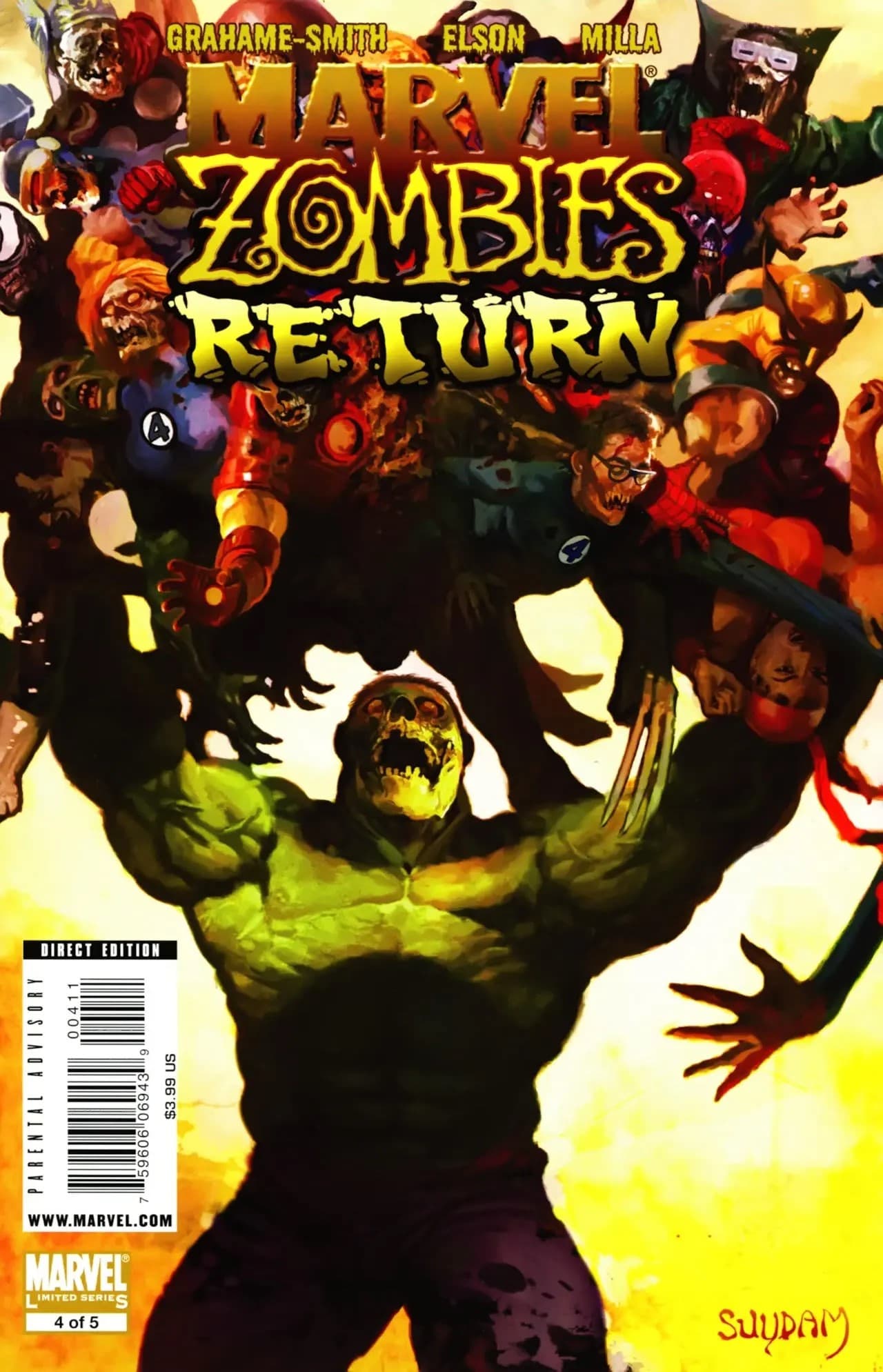 Marvel Zombies Return #4 cover