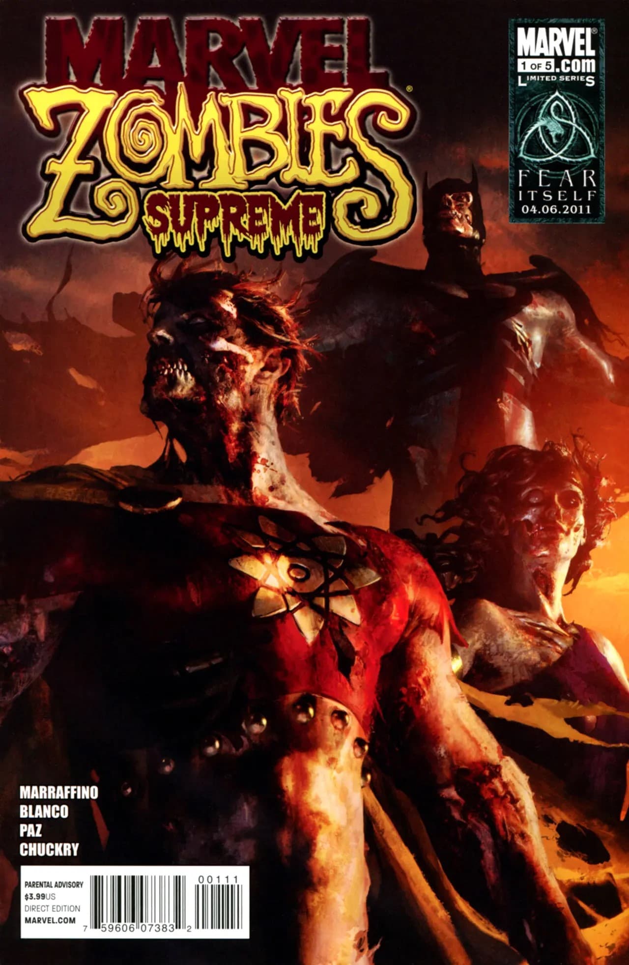 Marvel Zombies Supreme #1 cover
