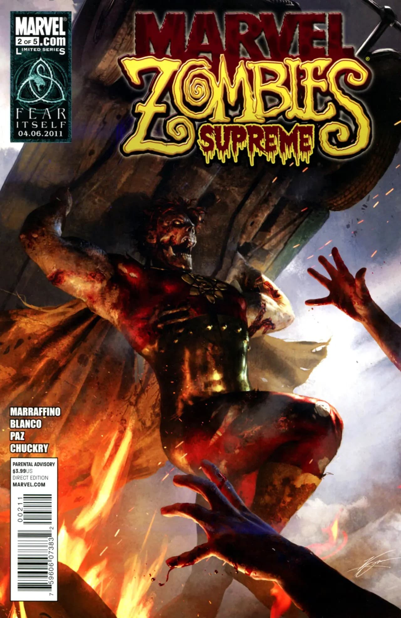 Marvel Zombies Supreme #2 cover