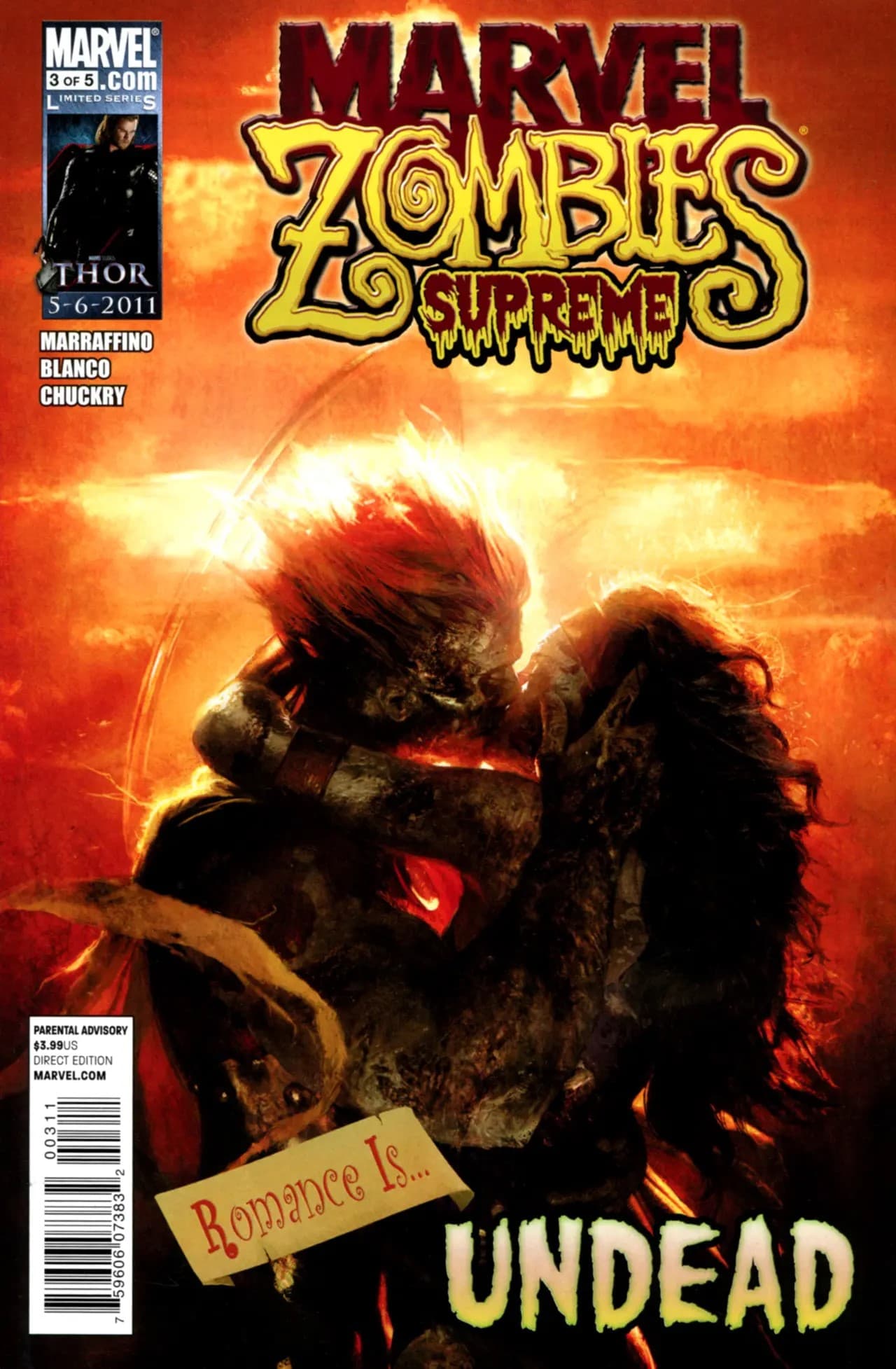 Marvel Zombies Supreme #3 cover