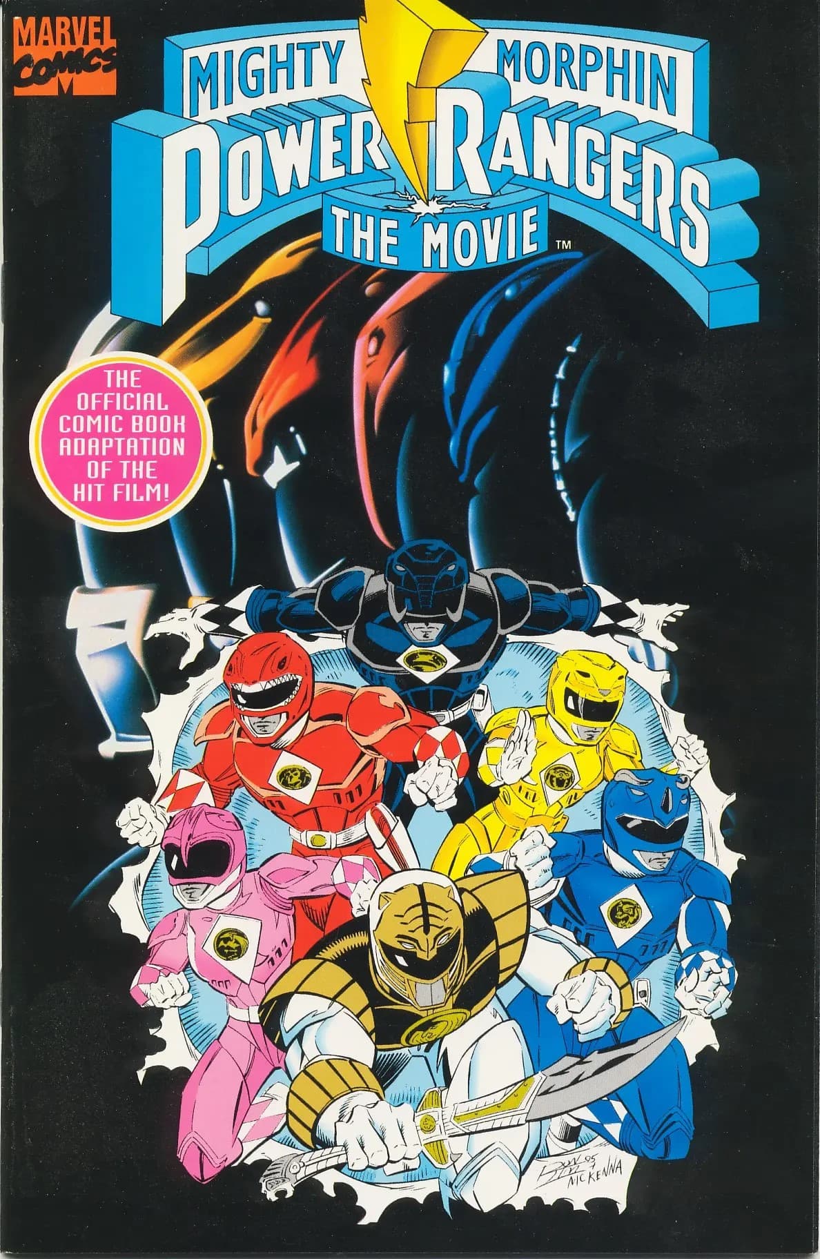 Mighty Morphin Power Rangers: The Movie #1 cover