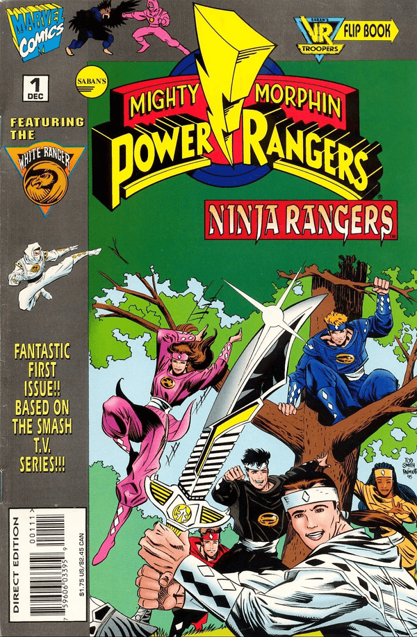 Saban's Mighty Morphin Power Rangers: Ninja Rangers/VR Troopers #1 cover
